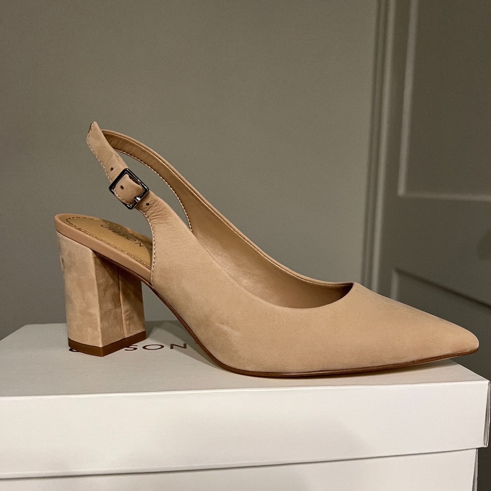 Never Worn Gibson Latimer Bethani Heels - Size 6